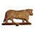 Late 19th Century Cast Iron Butcher's Rack Crest - Cow Motif For Sale