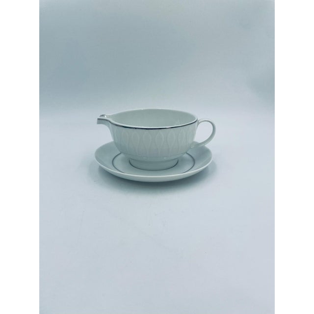 Lanzette Sauce Boat with Stand by Tapio Wirkkala for Thomas, 1965 For Sale - Image 12 of 12
