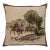English Hunt II Tapestry Cushion With Feather Filler - 46x46cm (18"x18") For Sale