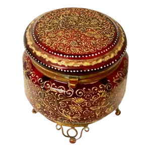 Late 19th Century Antique Moser Box
