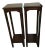 Traditional Lane Wood Plant Stands- a Pair For Sale