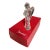 Baccarat Crystal Angel With Harp Figurine Nib For Sale