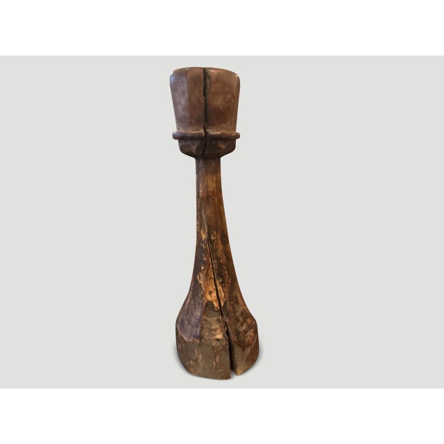 1950s Antique Candle Holder For Sale - Image 5 of 5