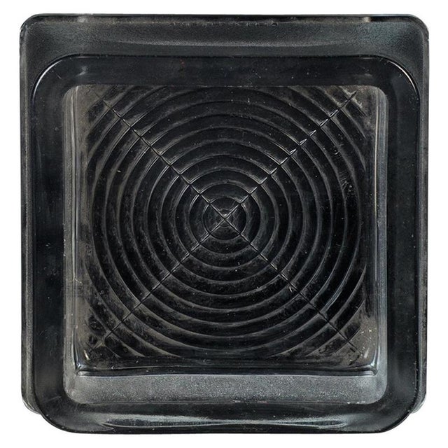 Vintage Geometric Opaque Glass Ashtray from Fidenza, Italy, 1960s For Sale - Image 6 of 6