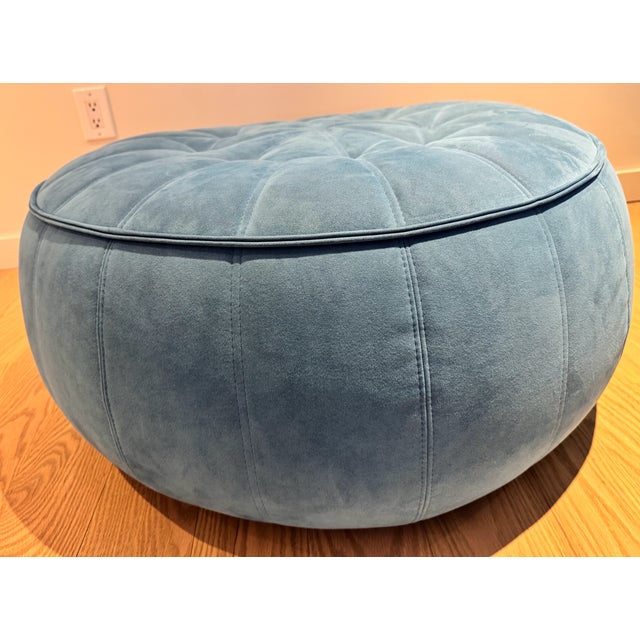 Ligne Roset Pumpkin Swivel Lounge Chair and Ottoman Set