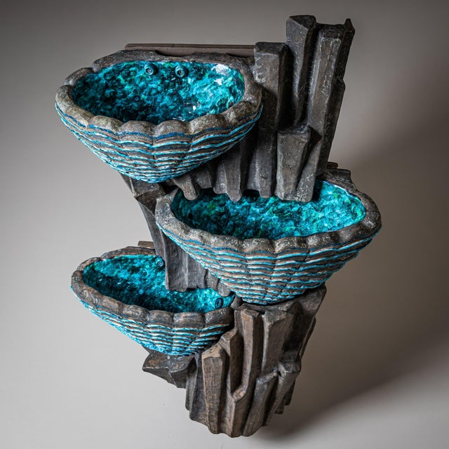 Mid-20th Century Ceramic Indoor Fountain, likely Venice, San Polo For Sale - Image 11 of 12