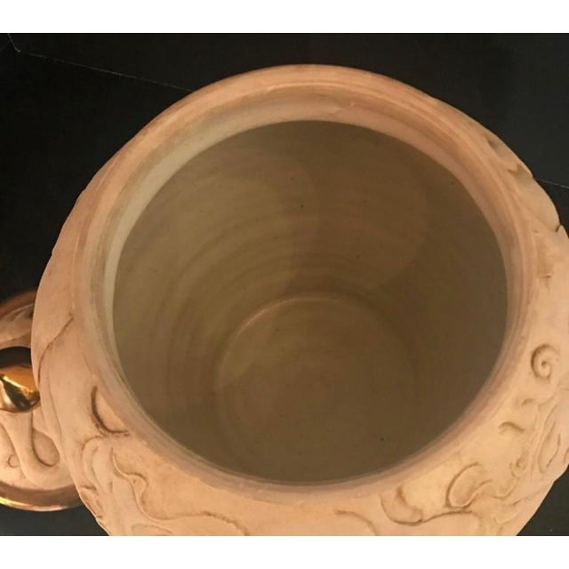 Art Deco Porcelain-Biscuit Urn. For Sale - Image 4 of 5