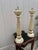 Panache Designs Scallop White Gold Table Lamps - a Pair For Sale - Image 4 of 5