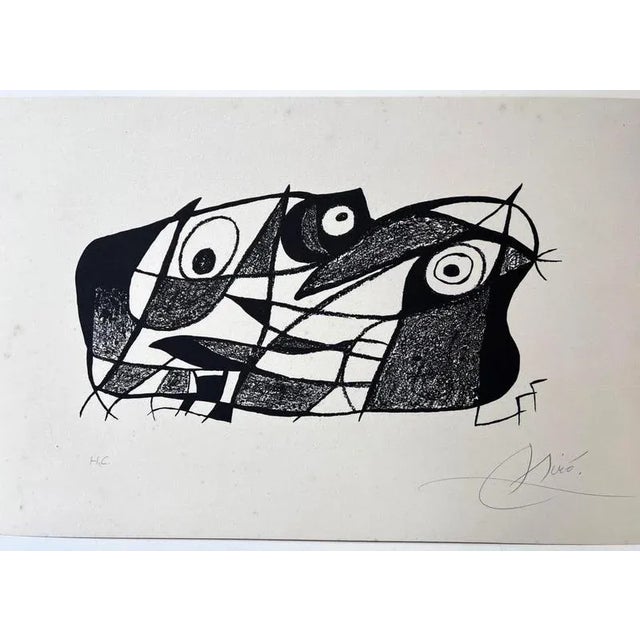 Lithograph, 1974 Handsigned by the artist in pencil Edition : 25 ex. Publisher : Galerie Börjeson (Malmö) Printer : La...