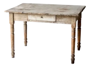 Antique Table With Drawer