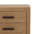 2020s Andrea Three-Drawer Contemporary Pine Nightstand For Sale - Image 5 of 7
