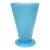 Antique Murano AVeM Label 1930s Blue Iridescent Pulegoso Bubbles Italian Art Deco Glass Decorative Flower Vase For Sale