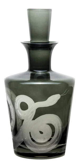 Cabinet of Curiosities Decanter, Snake, Smoke
