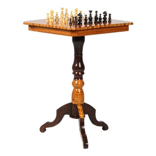 Late 19th Century Chess Table, 1890 For Sale