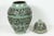 Moroccan Ceramic Urn With Chiseled Arabic Calligraphy Writing For Sale In Palm Springs - Image 6 of 7