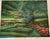 Mid 20th Century Judd Gallet Landscape Oil Painting Canvas Impressionist Style Lush Garden Signed For Sale - Image 11 of 13