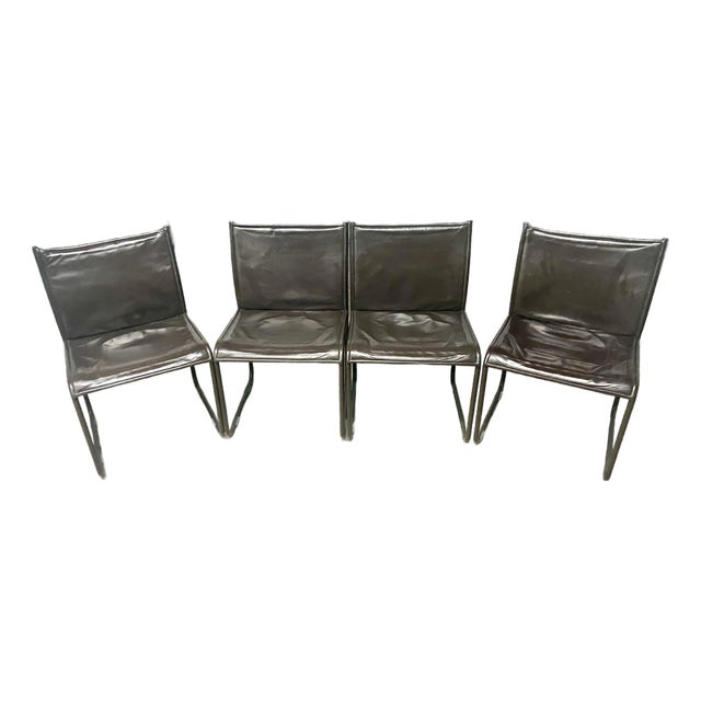 1988 Chairs by Richard Schultz for Knoll Set of 4 . For Sale
