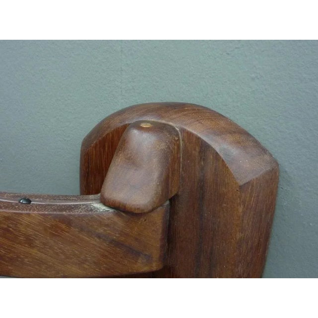 Danish Solid Teak Wall Lamp, 1960s For Sale - Image 10 of 13
