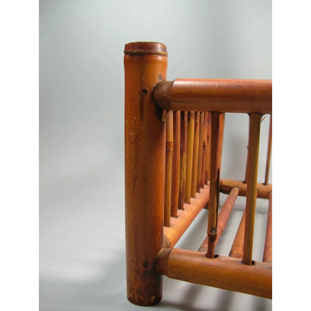 Japanese Mid Century Bamboo Picnic Basket Chairish