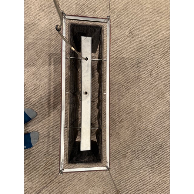 Attributed to Ochre Chainmail Chandelier For Sale - Image 12 of 13