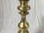 Mid 20th Century Solid Polish Brass Lamp For Sale - Image 4 of 10