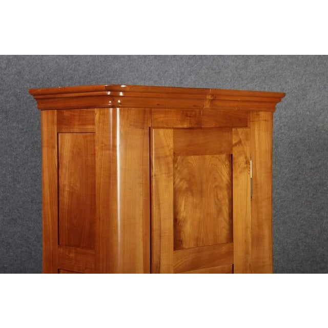 Biedermeier Cabinet in Cherrywood, 1830s For Sale - Image 17 of 18