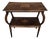 Antique Italian Walnut Burl Inlay Games Table, 1890s For Sale