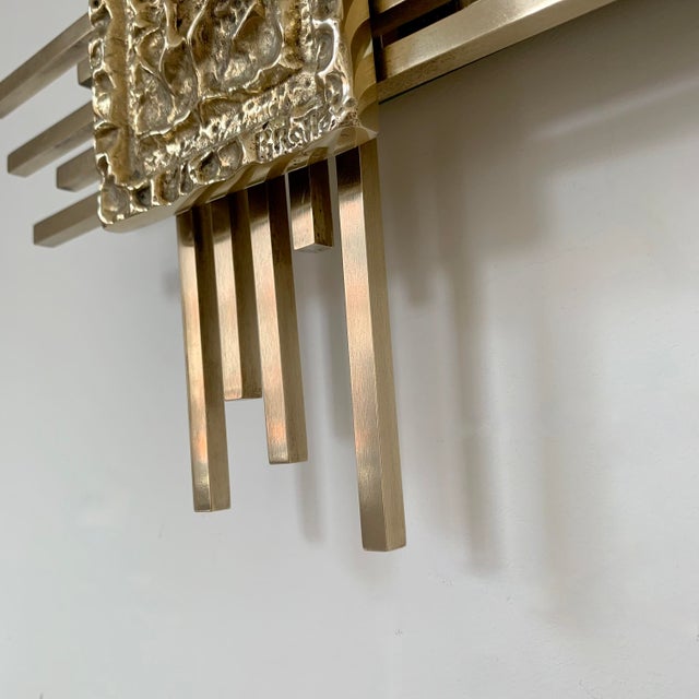 Wall Mirror by Angelo Brotto for Esperia, Italy, 1970s For Sale - Image 10 of 14