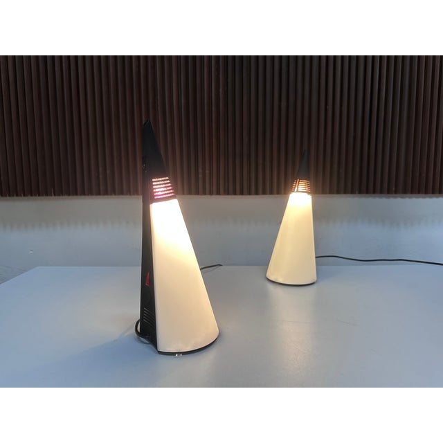 Iota Table Lamps by Hikaru Mori for Nemo, Italy, 1990s, Set of 2 For Sale - Image 16 of 18