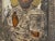 Wood Rare 19th C Russian Icon of St. Nicholas W/Silver Oklad 12" H For Sale - Image 7 of 8