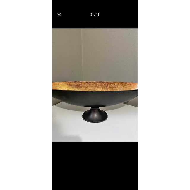 Art Deco Oblong Footed Bowl. Luster Interior For Sale - Image 3 of 3