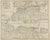 Antique Map of Western and Eastern Barbary, 1744 For Sale