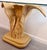 1970s Casa Bique Attr. Palm Leaves Console Table & Mirror For Sale - Image 5 of 9
