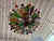 Brutalist 1960s Italian Brutalist Chandelier by Longobard for Poliarte For Sale - Image 3 of 12