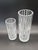Montparnasse Crystal Vases from Cristal Darques Durand, France, 1970s-1980s, Set of 2 For Sale - Image 3 of 13