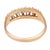 19th Century Victorian Old Mine Cut Diamond 14k Yellow Gold 6 Stone Band, Size 5.5 For Sale In Los Angeles - Image 6 of 6