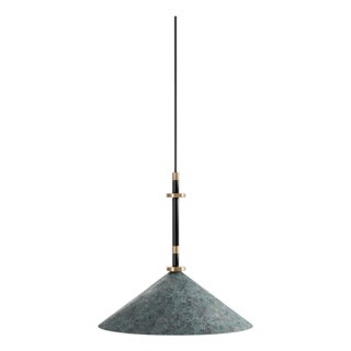Louisa I Pendant Lamp in Brass and Aluminium by Marine Breynaert For Sale