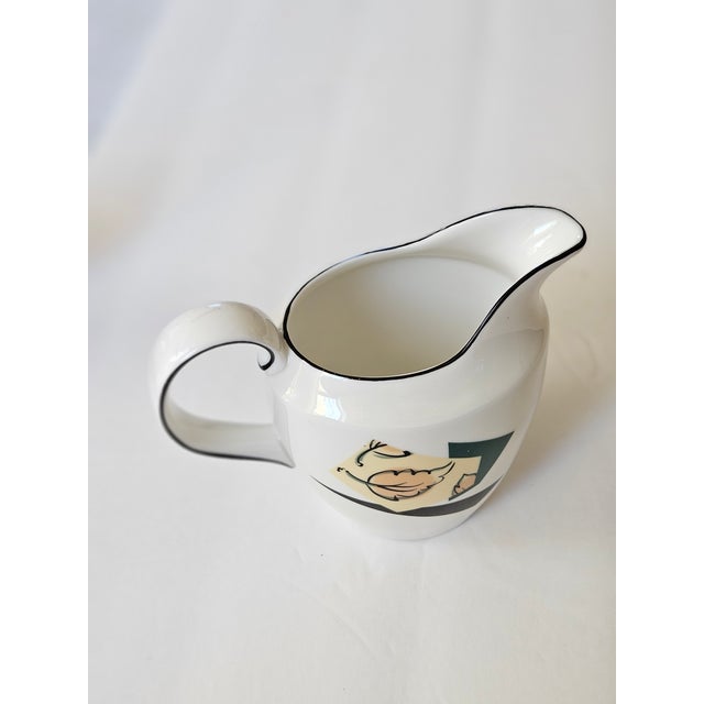 1990s Royal Doulton Everyday Central Park Coffee/Tea Pot With Matching Creamer and Lidded Sugar Bowl Set For Sale - Image 11 of 11