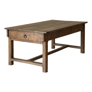 French Oak Table, 19th Century For Sale