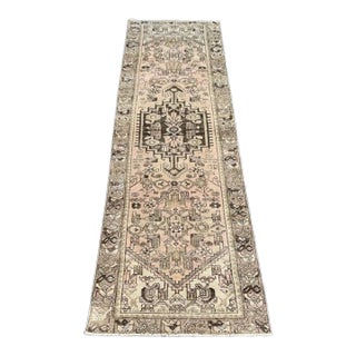Turkish Vintage Rug 3' x 9'3" For Sale