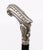 Antique French Art Nouveau Silver Walking Cane Stick, 1800s For Sale - Image 5 of 13