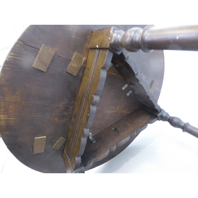 Late 19th Century Antique Cricket Table For Sale - Image 5 of 5