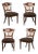 French Set of "Ouroboros" Back Dining Chairs For Sale