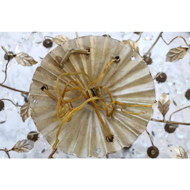 Murano Glass Flower Light from Banci Firenze, 1960s For Sale - Image 14 of 15