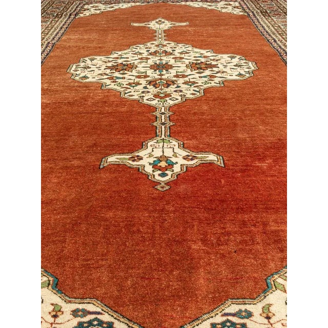 1960s Mid-Century Modern Wool Rug, 1960s For Sale - Image 5 of 13