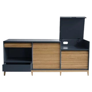 Sideboard in Blue and Grey by Colé Italia For Sale