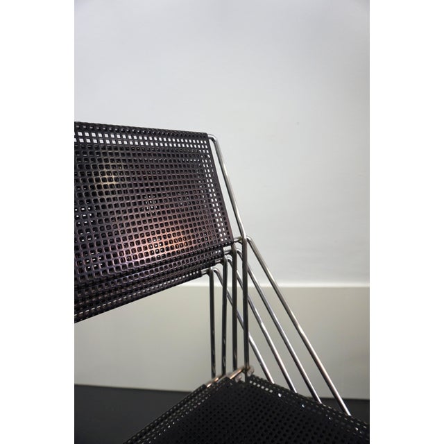 Nuova X-Line Stackable Chairs by Niels Jørgen Haugesen for Magis, 1970s, Set of 4 For Sale - Image 12 of 14