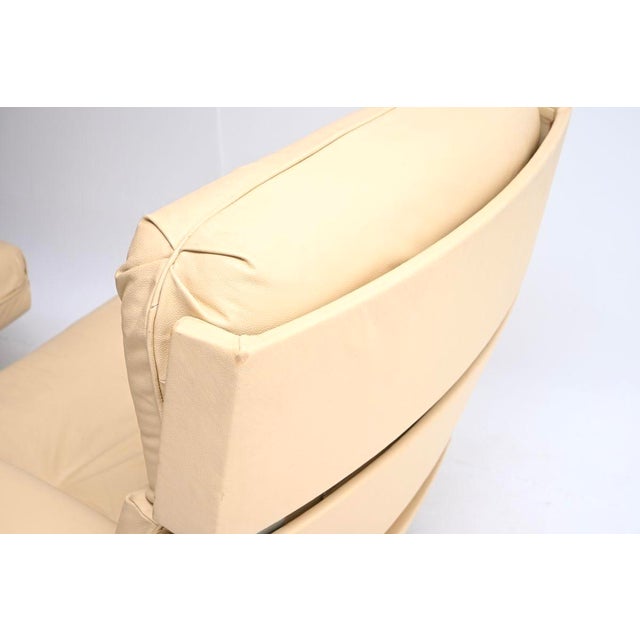 Vintage Leather and Chrome Kohinoor Armchairs from Howard Keith, 1960s, Set of 2 For Sale - Image 9 of 11