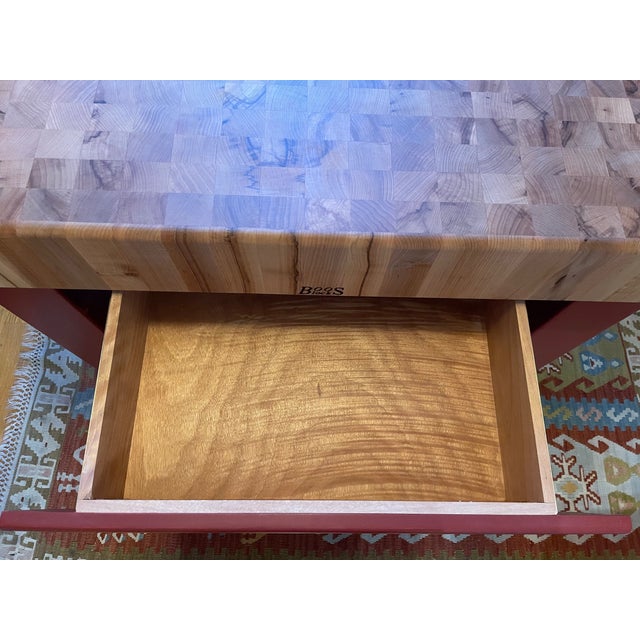 John Boos Maple Homestead Butcher Block For Sale - Image 4 of 4