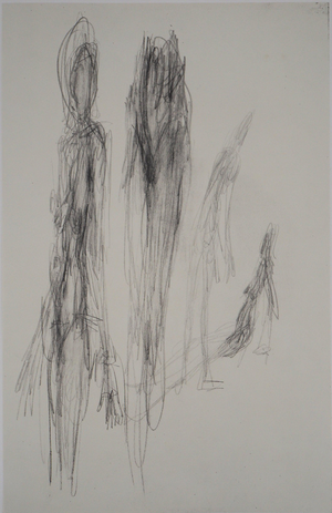 Alberto Giacometti, Figure, Lithograph